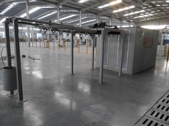 水簾式噴漆臺(tái)